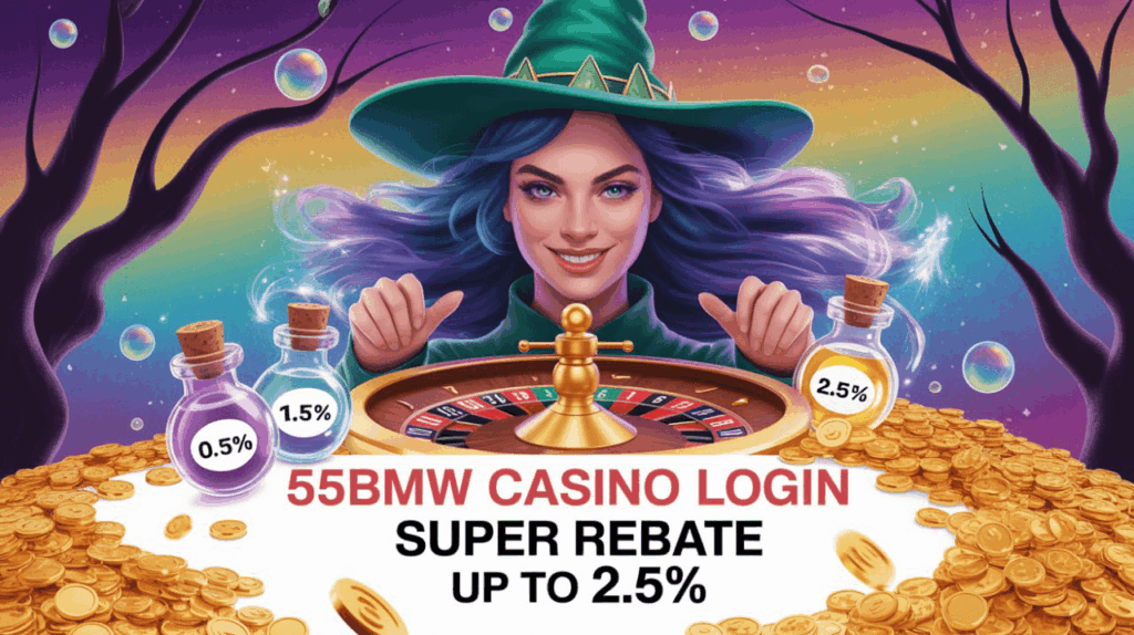 55bmw Casino Login - Super Rebate up to 2.5%